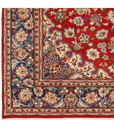 فرش دستباف قدیمی هفت و نیم متری نجف آباد کد 705620