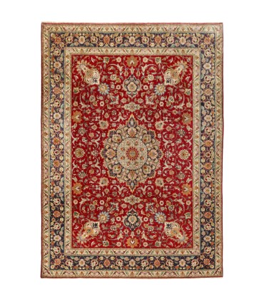 فرش دستباف قدیمی هشت و نیم متری تبریز کد 705624