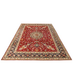فرش دستباف قدیمی هشت و نیم متری تبریز کد 705624