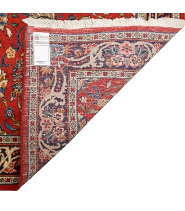 فرش دستباف قدیمی کناره طول چهار متر ساروق کد 705629