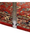 فرش دستباف قدیمی کناره طول چهار متر ساروق کد 705629