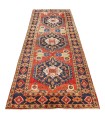 فرش دستباف قدیمی کناره طول سه متر هریس کد 705630