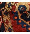 فرش دستباف قدیمی کناره طول سه متر هریس کد 705630