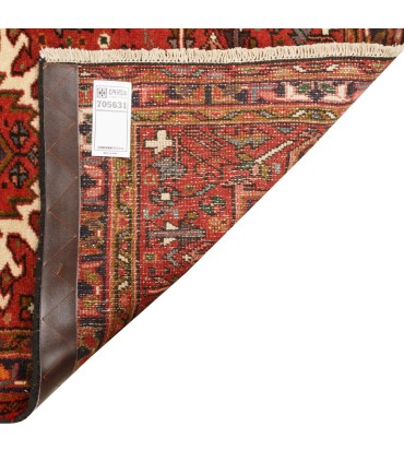 فرش دستباف قدیمی کناره طول سه متر قرجه کد 705631