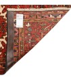 فرش دستباف قدیمی کناره طول سه متر قرجه کد 705631