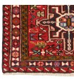 فرش دستباف قدیمی کناره طول سه متر قرجه کد 705632