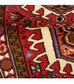 فرش دستباف قدیمی کناره طول سه متر قرجه کد 705632