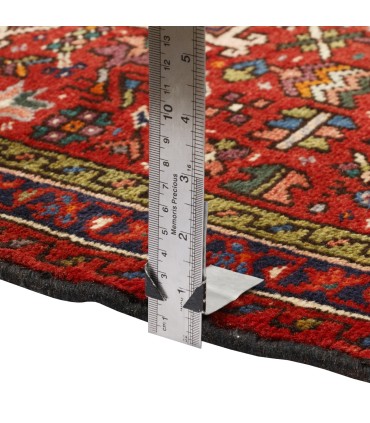 فرش دستباف قدیمی کناره طول سه متر قرجه کد 705634