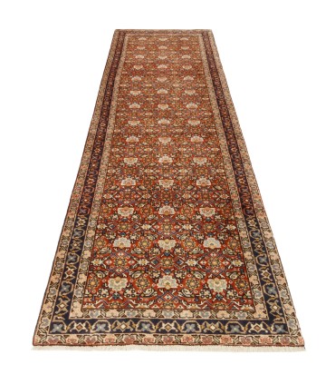 فرش دستباف قدیمی کناره طول سه متر تبریز کد 705636