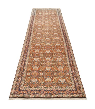 فرش دستباف قدیمی کناره طول سه متر تبریز کد 705636