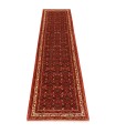 فرش دستباف قدیمی کناره طول سه متر حسین آباد کد 705637