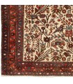 فرش دستباف قدیمی کناره طول سه و نیم متر رودبار کد 705638