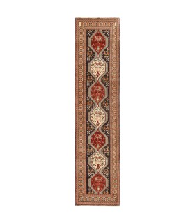 فرش دستباف قدیمی کناره طول سه متر مشگین شهر کد 705639