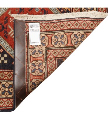 فرش دستباف قدیمی کناره طول سه متر مشگین شهر کد 705639
