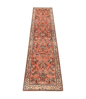 فرش دستباف قدیمی کناره طول سه متر ساروق کد 705640