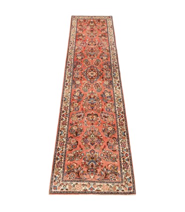 فرش دستباف قدیمی کناره طول سه متر ساروق کد 705640