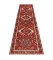 فرش دستباف قدیمی کناره طول سه متر قرجه کد 705642