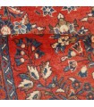 فرش دستباف قدیمی کناره طول سه و نیم متر ساروق کد 705650