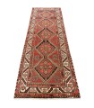 فرش دستباف قدیمی کناره طول سه متر شاهسون کد 705652