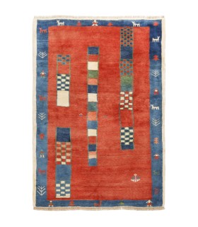 گبه دستباف چهار و نیم متری فارس کد 172279