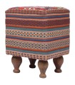 Kelim Puff-Hocker Ziffer 172358