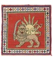 گلیم دستباف دو دهم متری سیرجان کد 709282