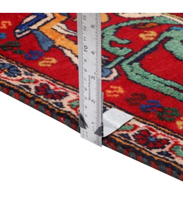 یک جفت فرش دستباف قدیمی نیم متری قشقایی کد 709289