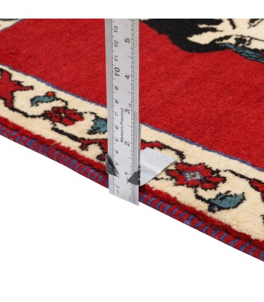 فرش دستباف قدیمی نیم متری قشقایی کد 709290