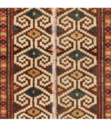 کلاژ فرش دستباف نیم متری ترکمن کد 709293