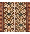 کلاژ فرش دستباف نیم متری ترکمن کد 709293