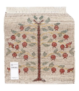 یک جفت گبه دستباف دو دهم متری فارس کد 709301