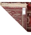 فرش دستباف وینتیج قدیمی سه و نیم متری ترکمن کد 709354