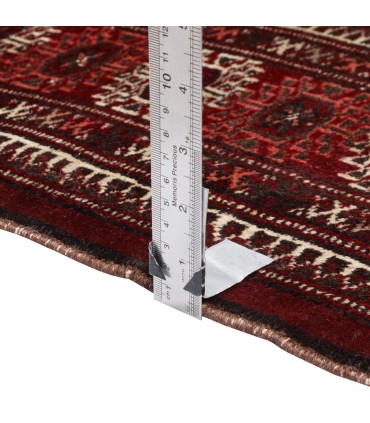 فرش دستباف وینتیج قدیمی سه و نیم متری ترکمن کد 709354