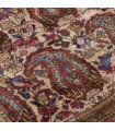 کلاژ فرش دستباف قدیمی ذرع و نیم کاشان کد 709362