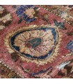کلاژ فرش دستباف قدیمی ذرع و نیم کاشان کد 709362