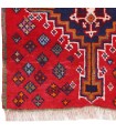 فرش دستباف قدیمی کناره طول یک و نیم متر شیراز کد 709365