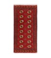 فرش دستباف قدیمی یک متری ترکمن کد 709366