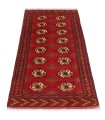 فرش دستباف قدیمی یک متری ترکمن کد 709366