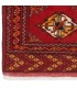 فرش دستباف قدیمی یک متری ترکمن کد 709366