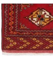فرش دستباف قدیمی یک متری ترکمن کد 709366