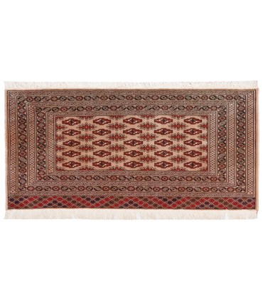 یک جفت فرش دستباف نیم متری ترکمن کد 709367