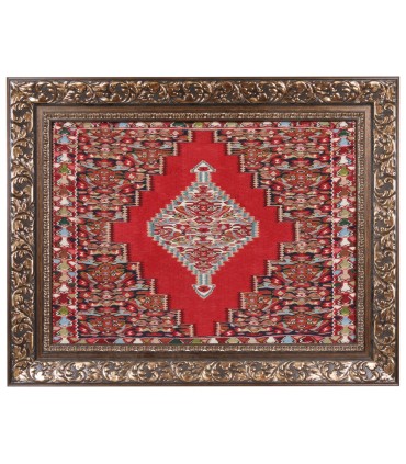 تابلو گلیم دستباف هندسی بافت سنه کد 794021
