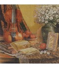 تابلو فرش دستباف سفره ایرانی کد 901649