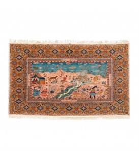 伊朗手工地毯编号102052
