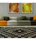 Piel de vaca alfombras patchwork Ref 811059