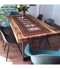 گلیم دستباف کناره طول یک و نیم متر خراسان کد 176058