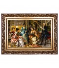 Alfombra Persa Tabriz Tableau Ref: 792018