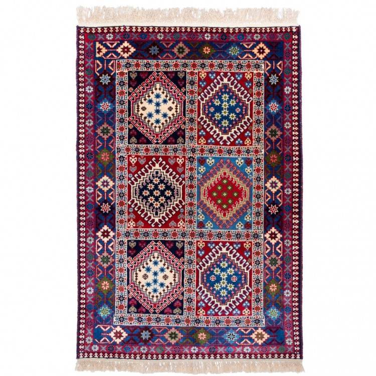 Tapis Iranien Fait Main Bakhtiari 178059 - 148 × 99