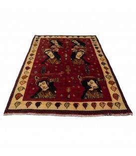 Tapis Iranien Fait Main Qashqai 177114 - 242 × 179