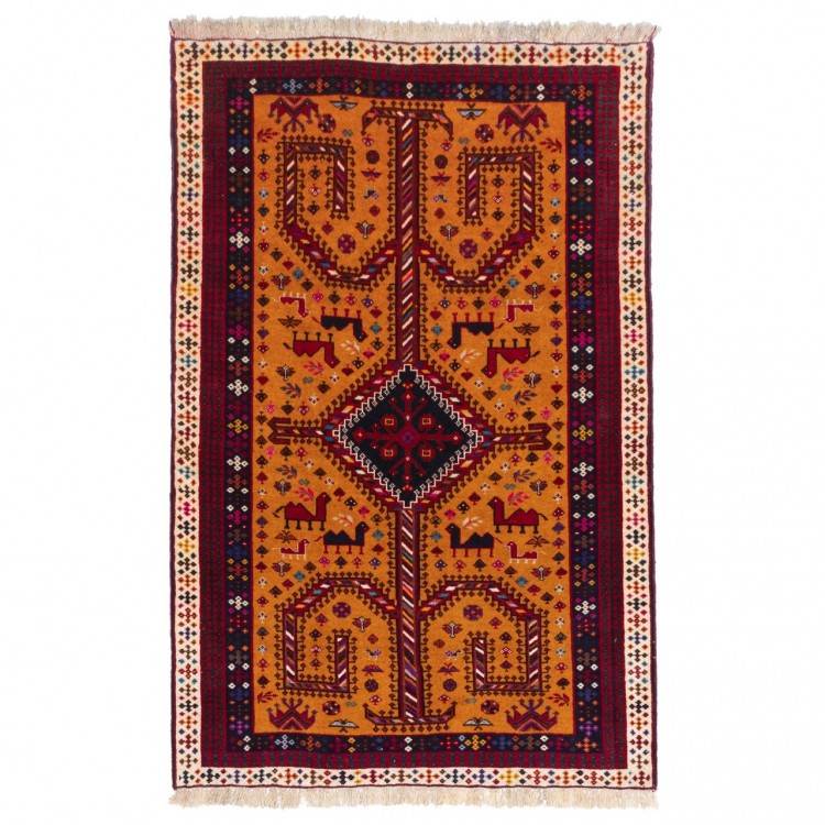 Tapis Iranien Fait Main Bakhtiari 178031 - 200 × 130